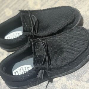 Hey Dude Men's Black Loafers Men 8